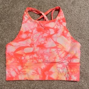 Lululemon high neck energy bra